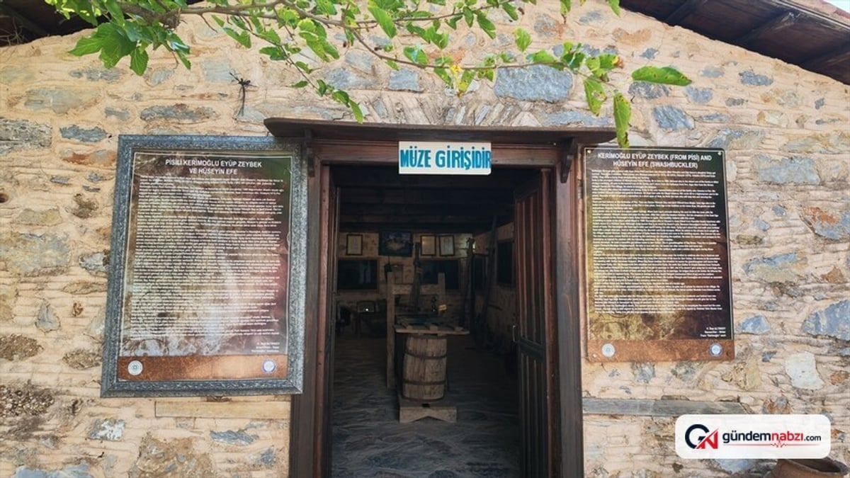 Muğla'da Kerimoğlu Türküsü Evi 125 yıllık hikayeyi yaşatıyor