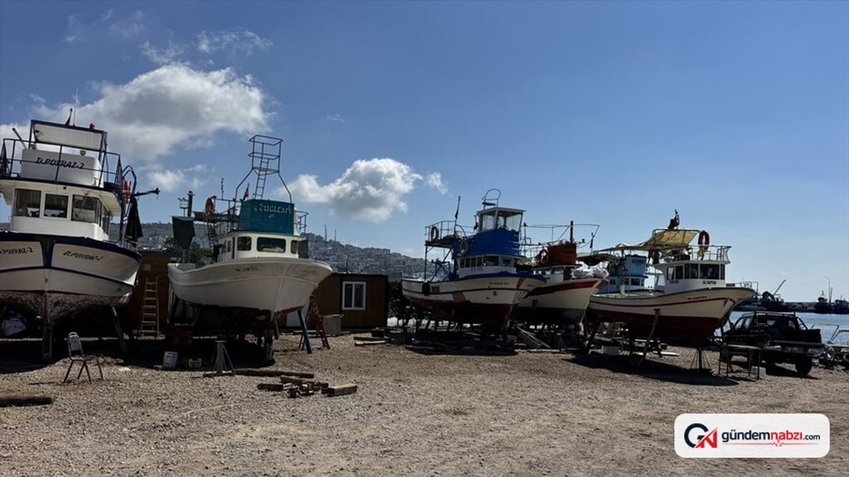 Sinop'ta balıkçılar yeni sezona hazırlanıyor