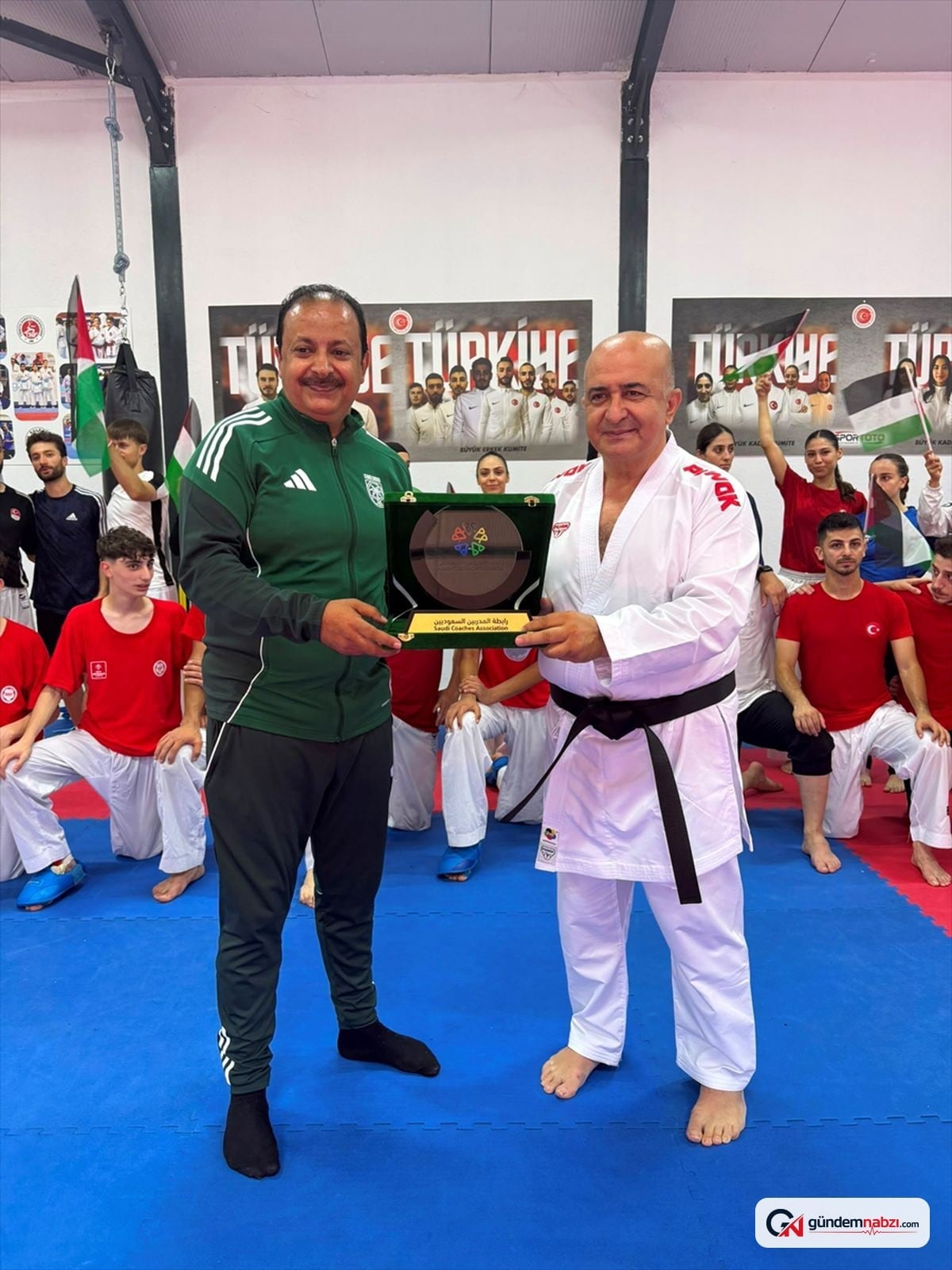 Türkiye, Filistin ve Suudi Arabistan karate takımları İstanbul'da buluştu