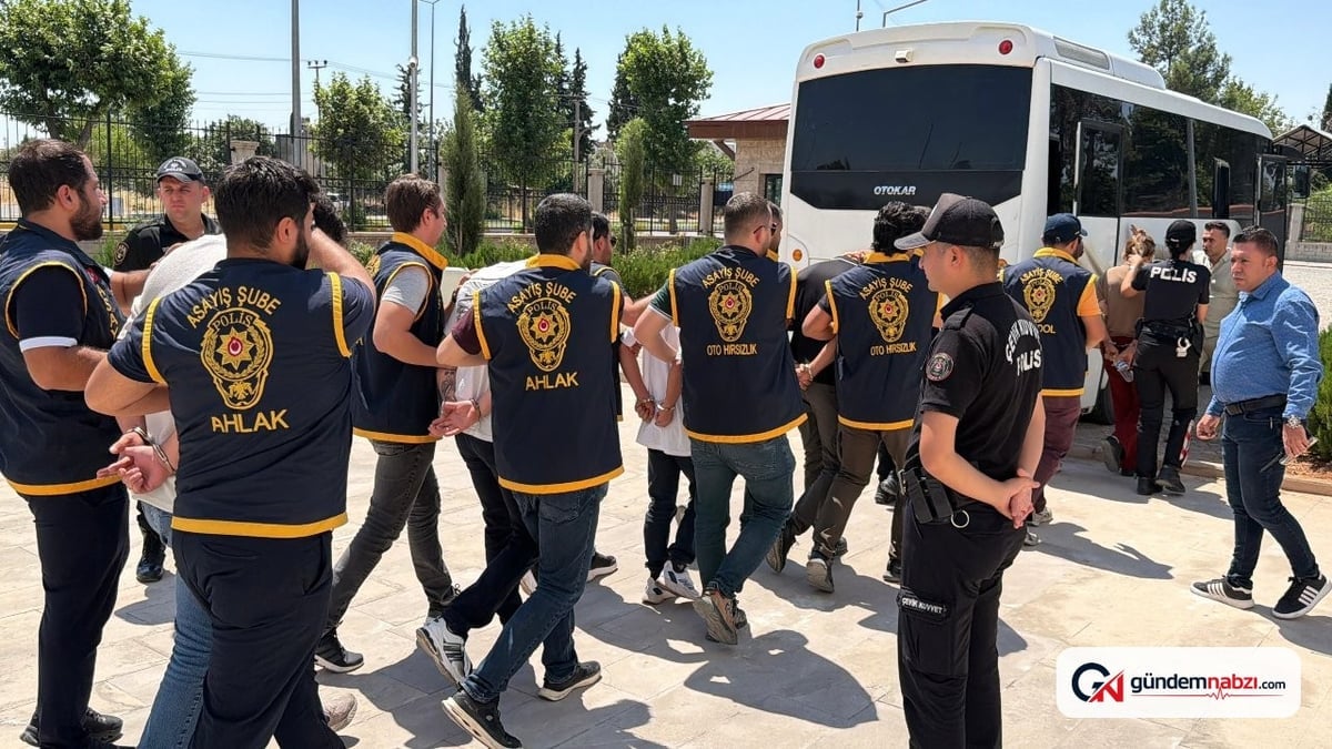Adıyaman'da 4 milyon lira dolandıran 6 şüpheli tutuklandı