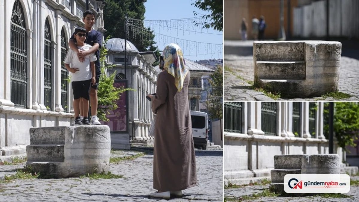 İstanbul'daki binek taşları Osmanlı döneminden izler taşıyor