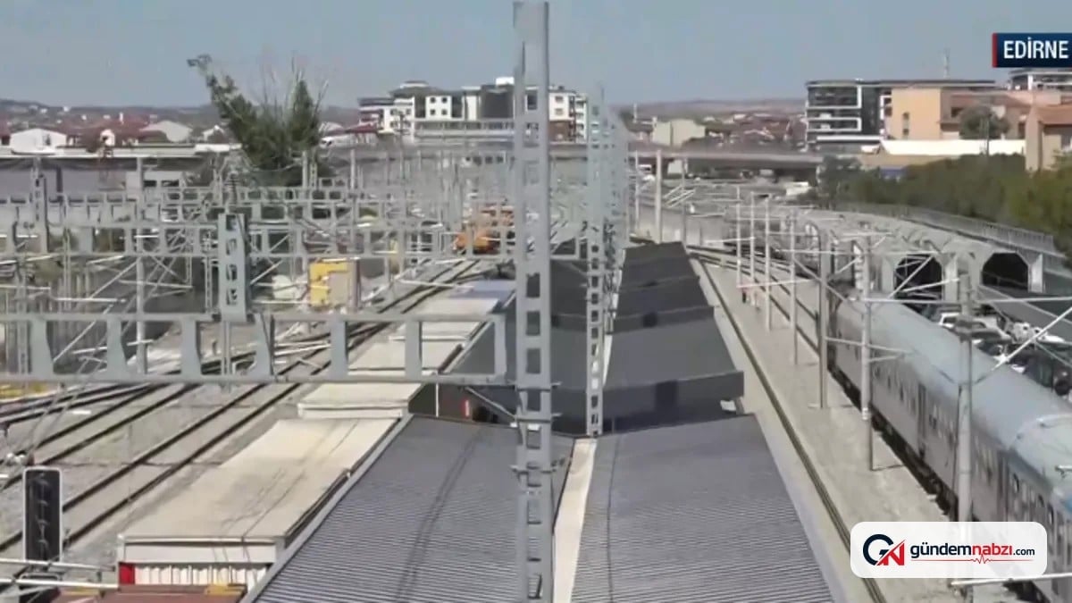 Halkalı-Kapıkule Hızlı Tren hattında test sürüşleri başladı
