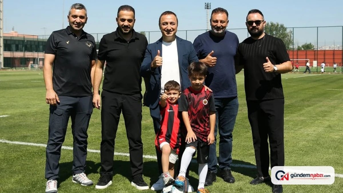 Gençlerbirliği, Fenerbahçe maçında forması çıkarılan minik çocuğu ağırladı