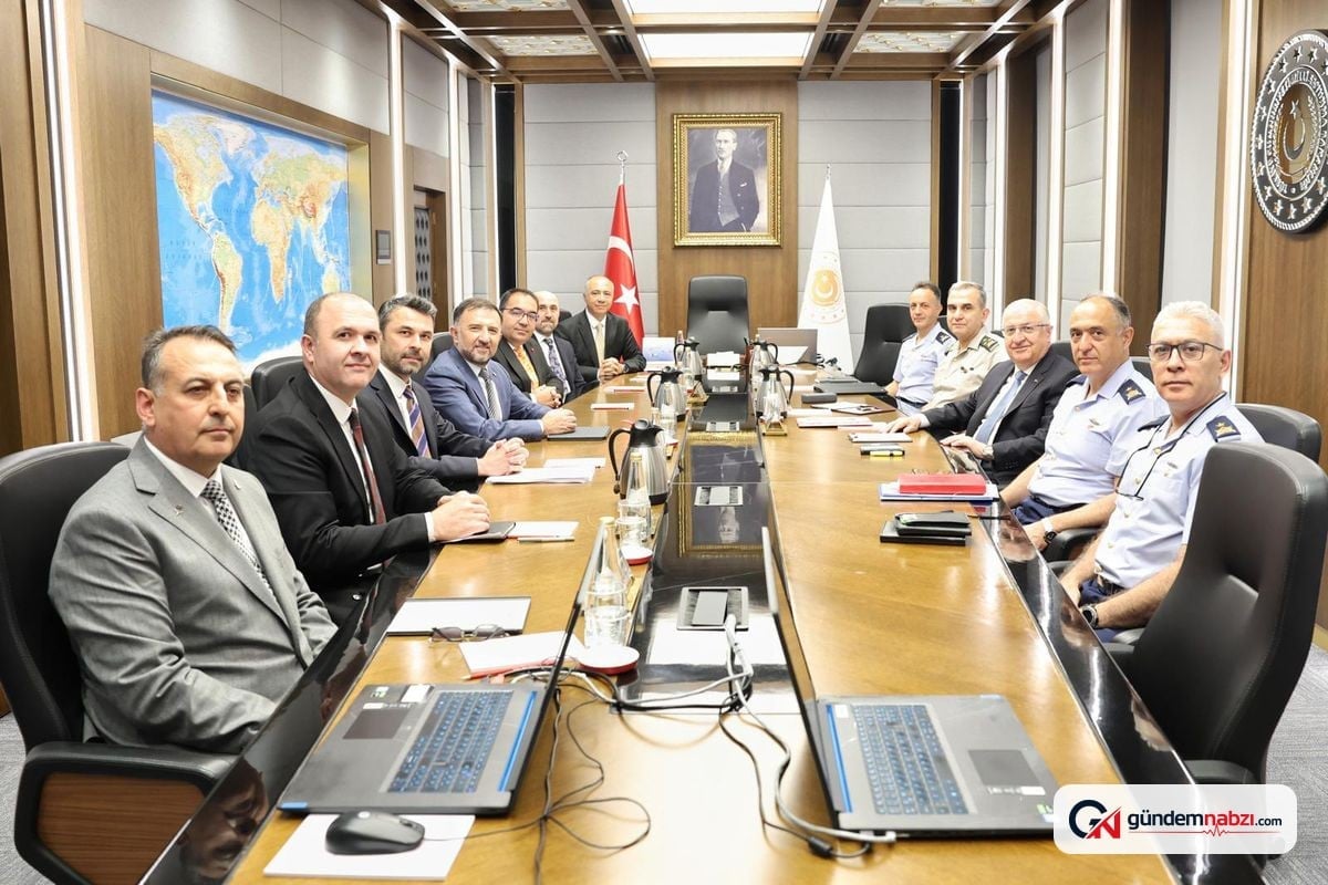 Güler TUSAŞ Genel Müdürü ve heyetini kabul etti