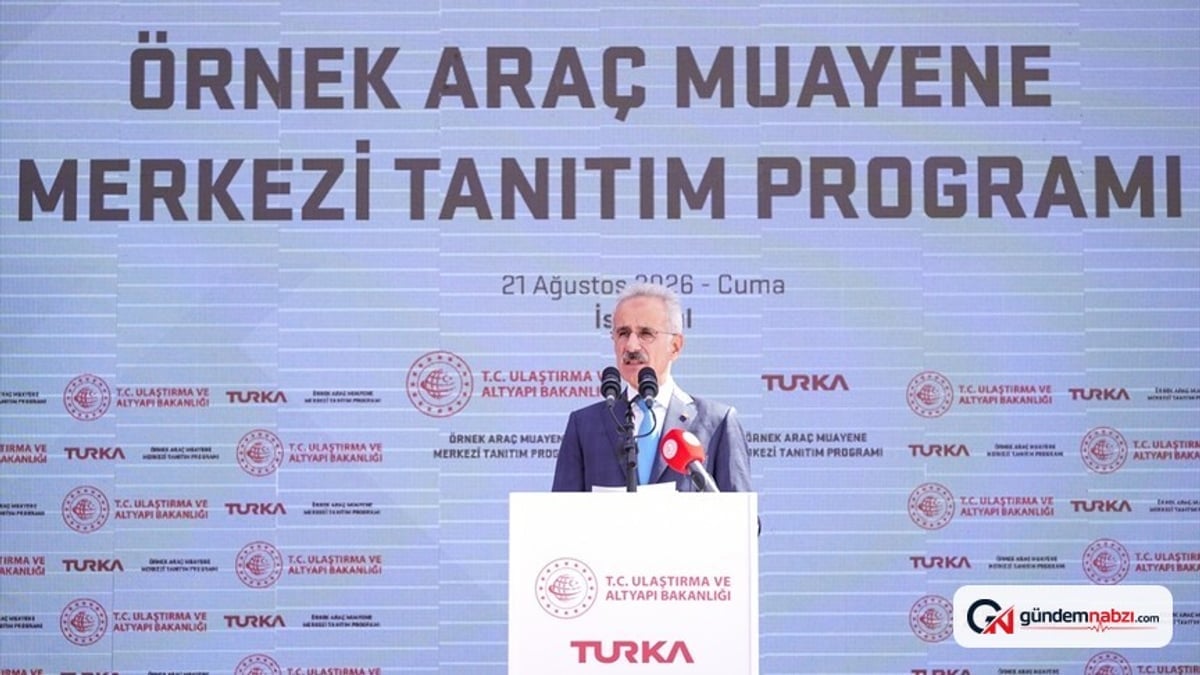 Uraloğlu: 352 yeni nesil araç muayene merkeziyle hizmet vereceğiz