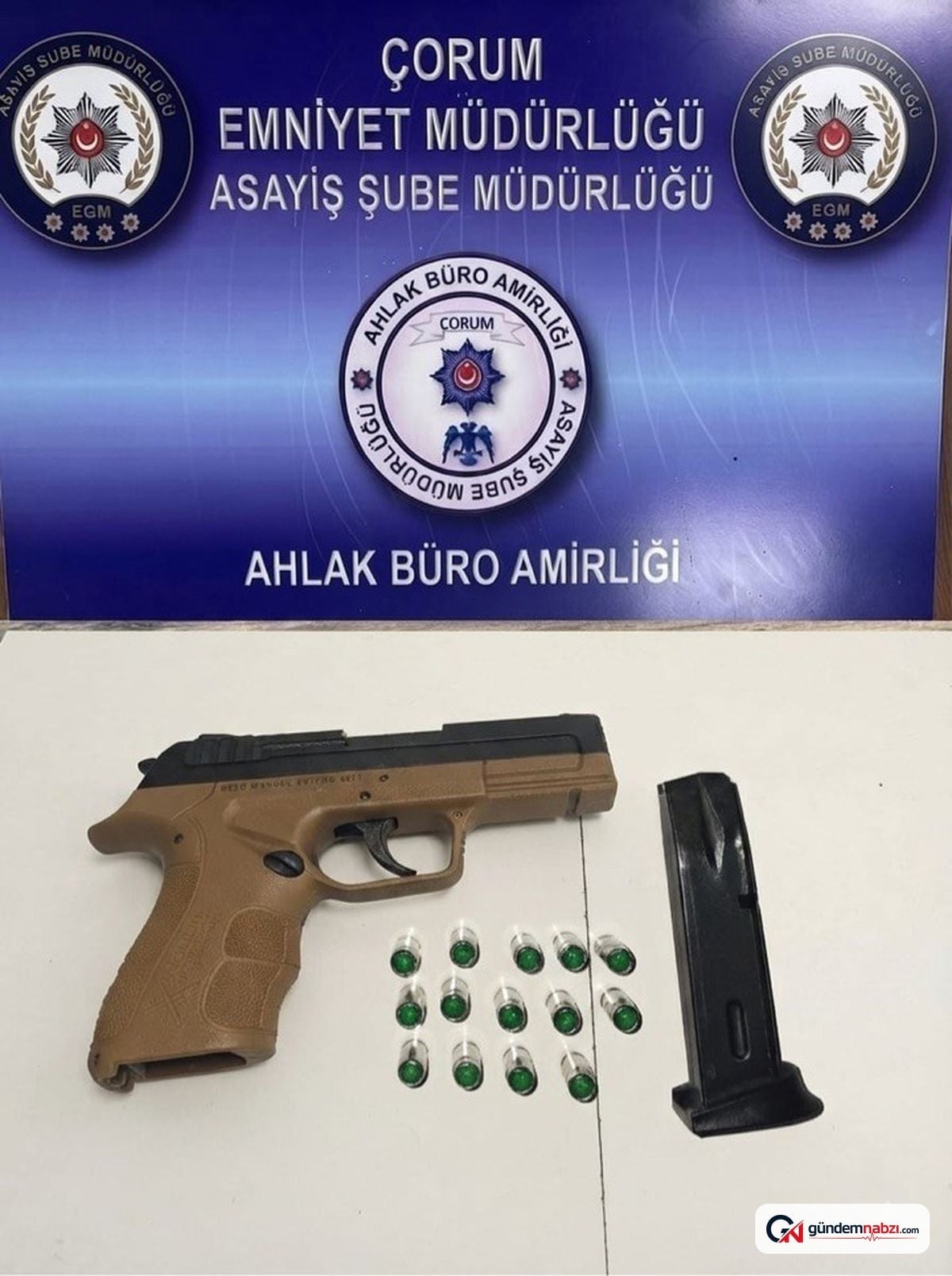 Çorum'daki asayiş denetimlerinde 1 kişi yakalandı