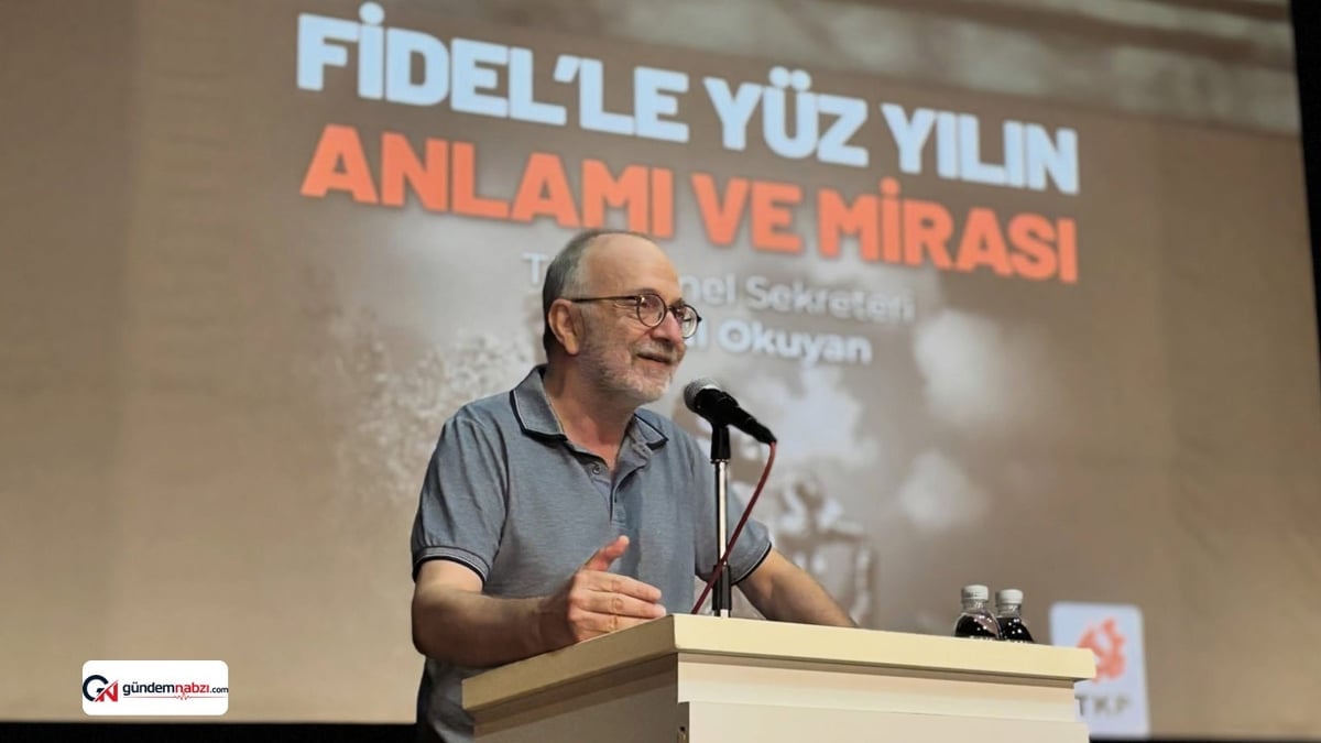 TKP İzmir'de Fidel Castro anması düzenledi