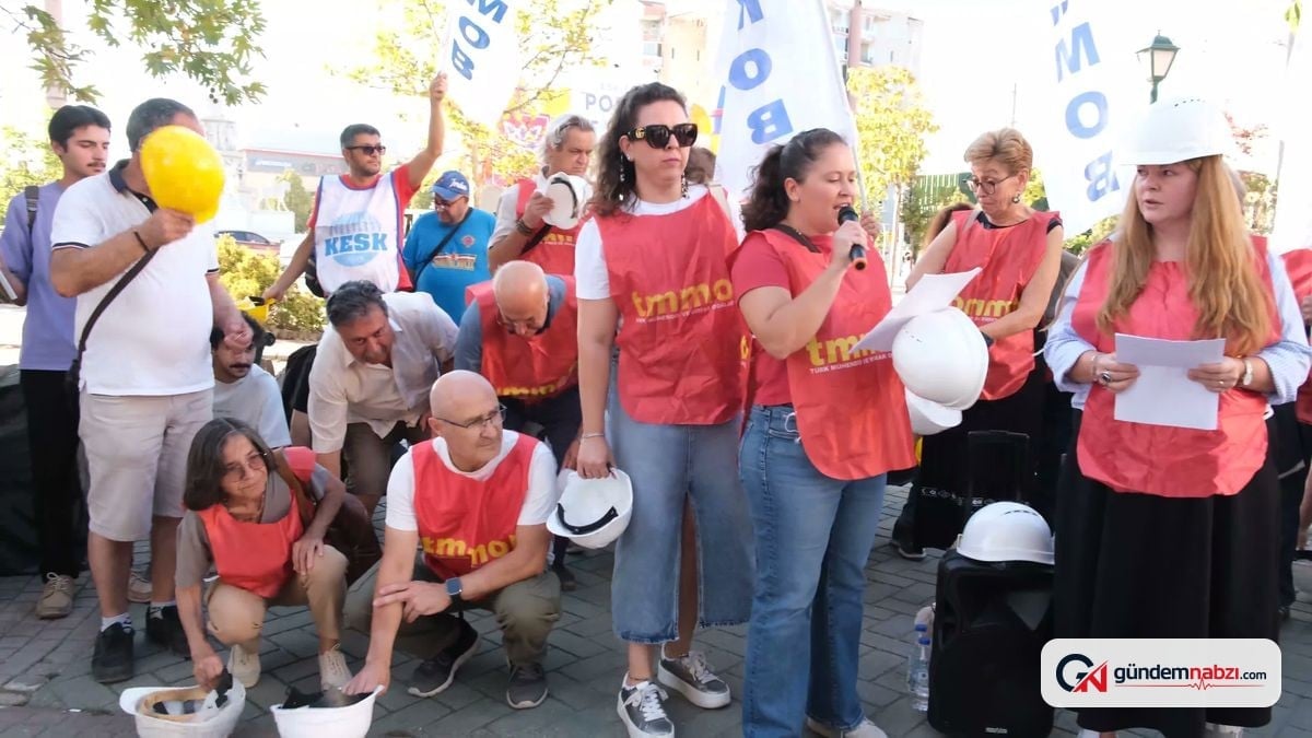 Maden Mühendisleri işçilere destek verdi: 'Haklarını ödemeyenlerin ruhsatları iptal edilsin'