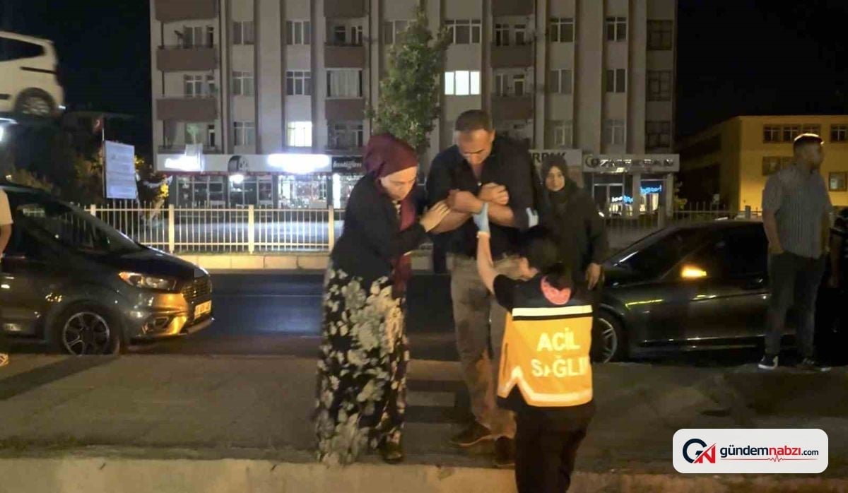 Aksaray'da makas atan araç kazaya sebep oldu: 1 yaralı