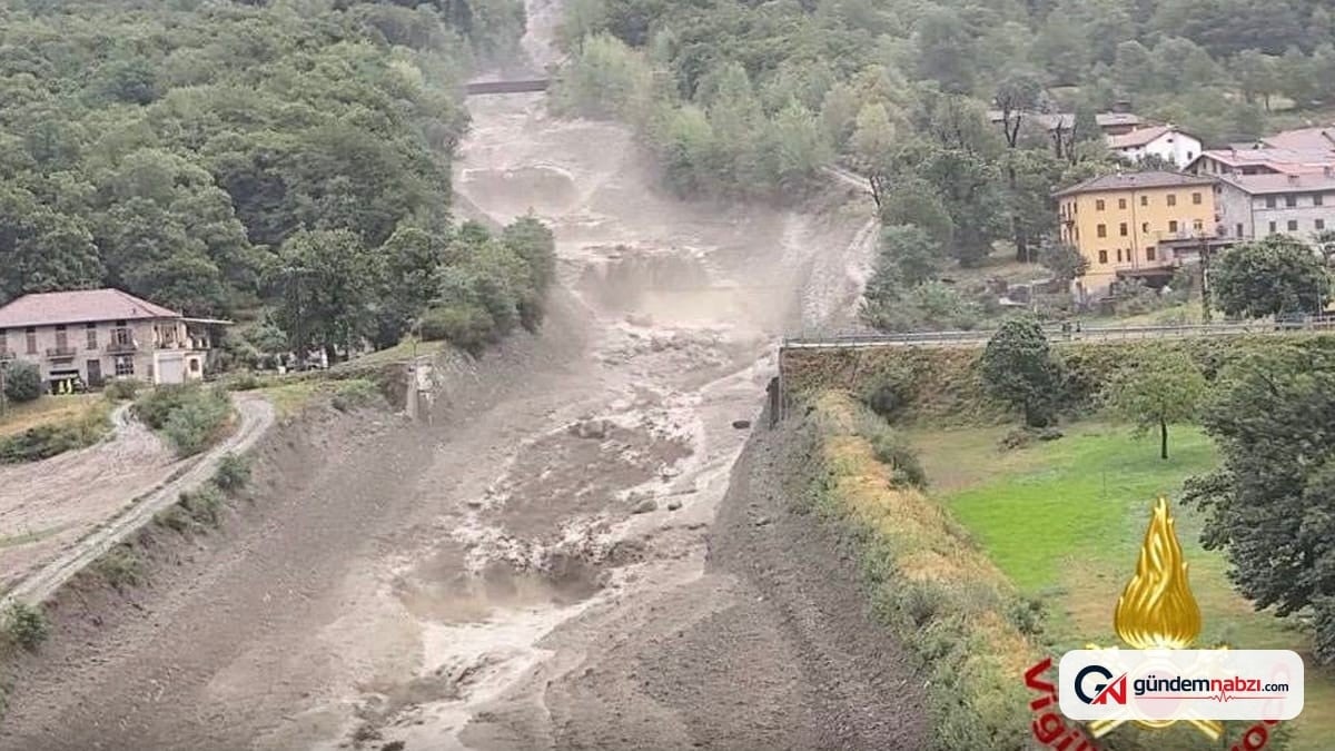 İtalya'nın kuzeyinde şiddetli yağış ve fırtına etkili oldu