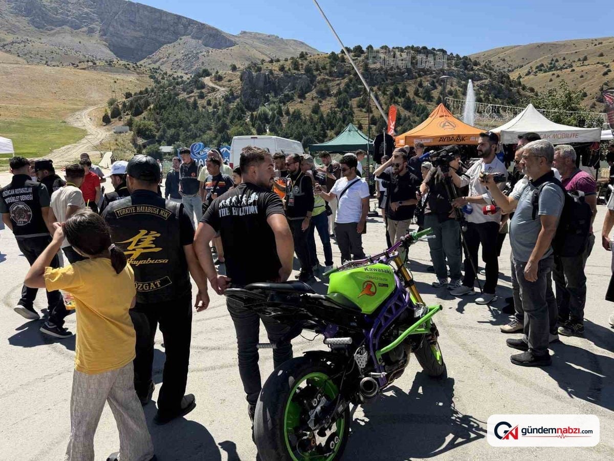 Erzincan'da ilk Ergan Motofest başladı