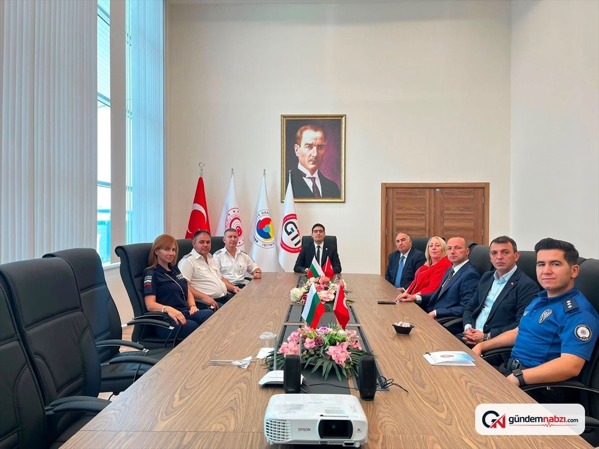 Hamzabeyli Sınır Kapısı'nda gurbetçi yoğunluğu için Türk-Bulgar toplantısı