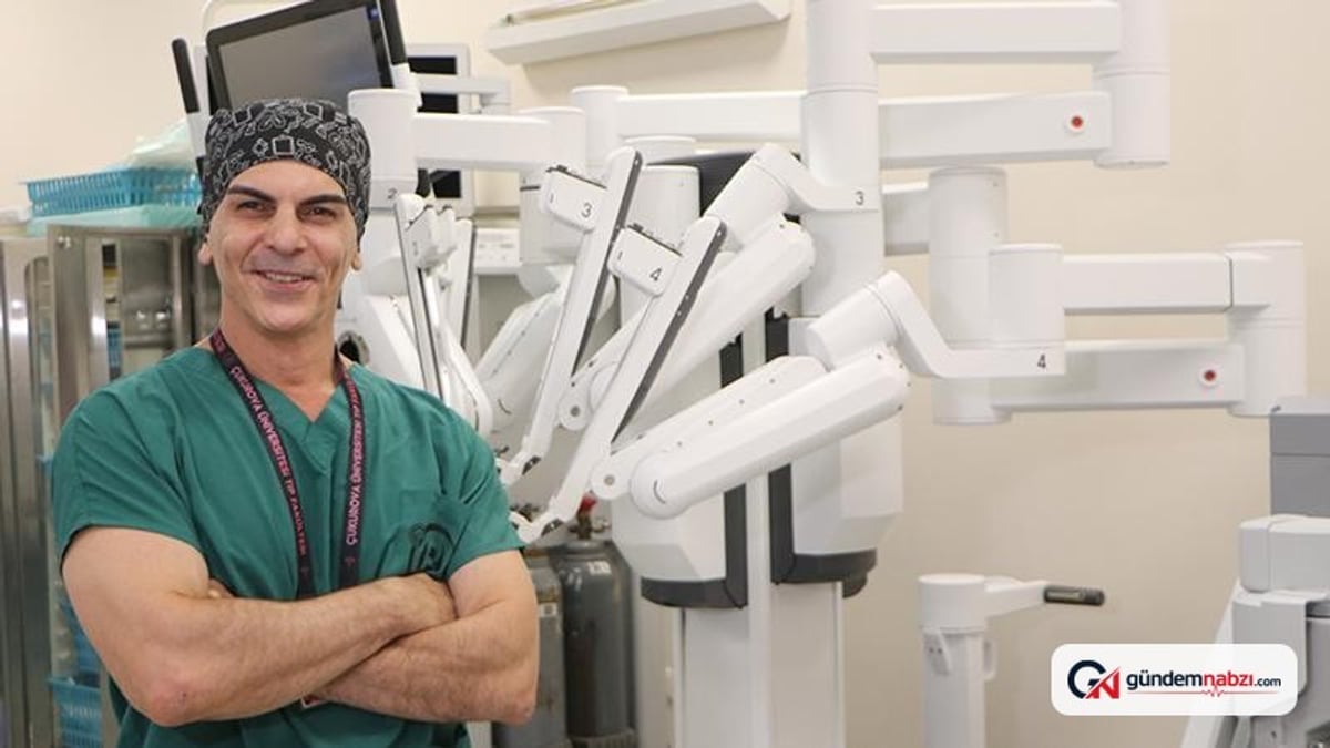 Çukurova'da İlk robotik cerrahi ameliyat yapıldı