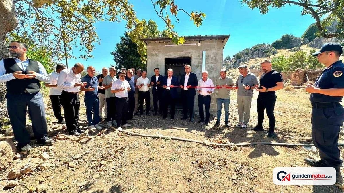 Bilecik'te içme suyu tesisi açıldı