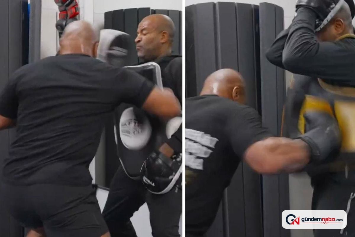 Mike Tyson 60 yaşında, antrenman videosuyla dikkat çekti