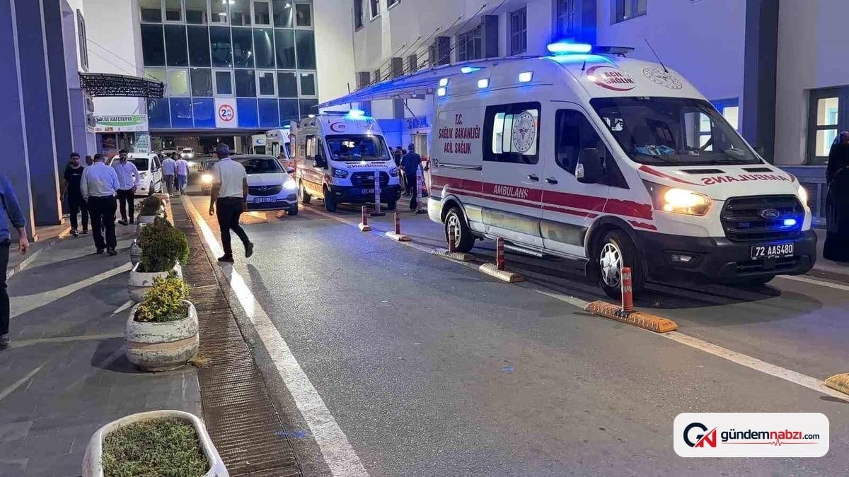 Batman'da 8. kattan düşen kadın hayatını kaybetti