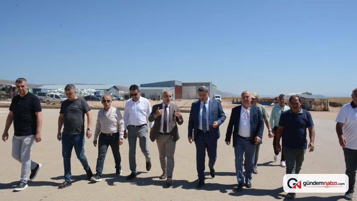 Gümüşhane-Bayburt Havalimanı inşaatı incelendi