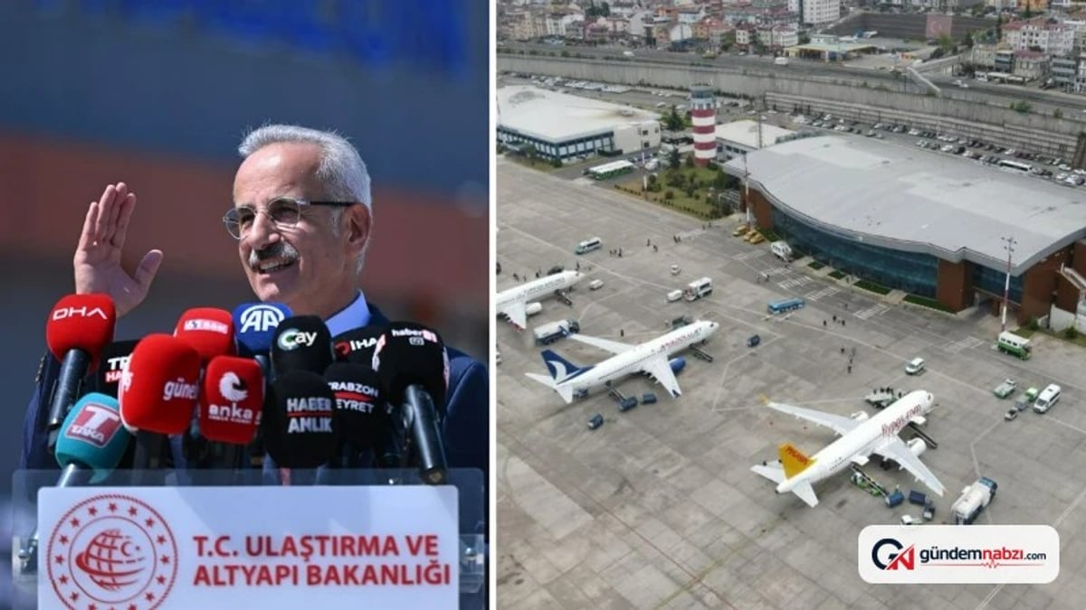 Trabzon Havalimanı'nda günlük uçuş rekoru kırıldı