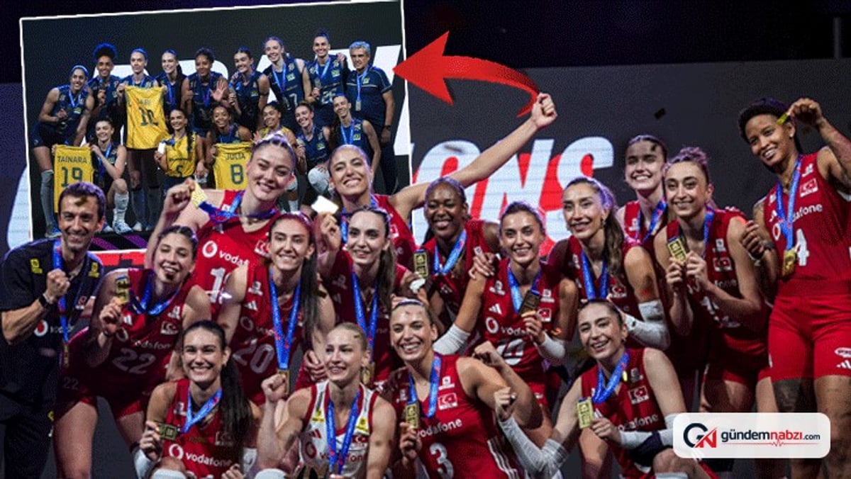 Türkiye VNL finalinde Brezilya'yı 3-1 yendi