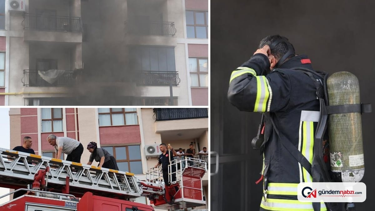 Elazığ'da 6 katlı binada yangın çıktı: 12 yaralı