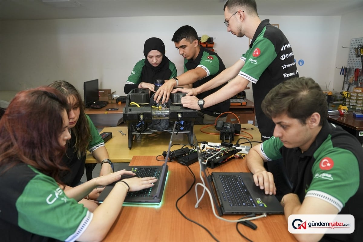 YTÜ öğrencilerinden yapay zeka destekli otonom su altı aracı
