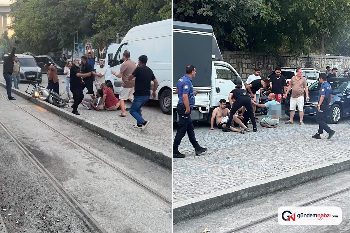 Kağıthane'de trafik tartışması bıçaklı kavgaya dönüştü