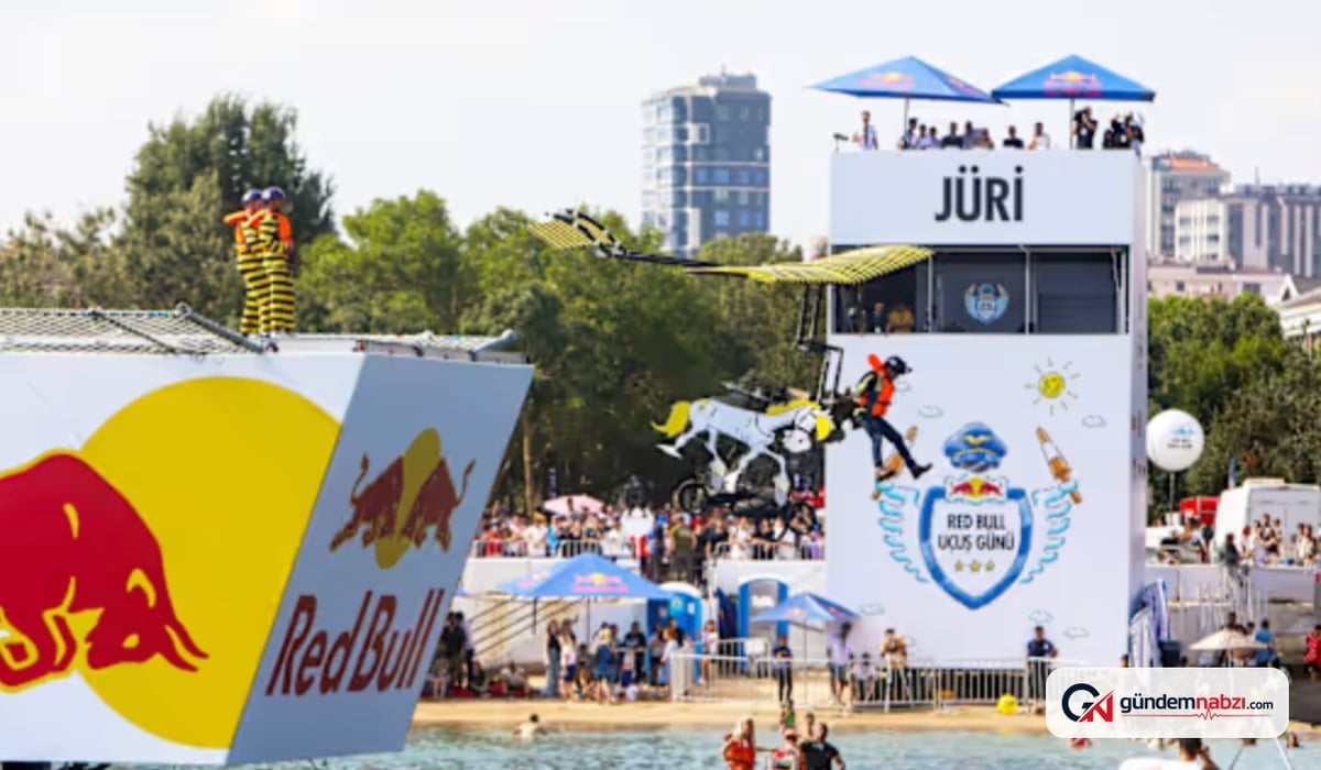 Red Bull uçuş günü İstanbul'da başladı