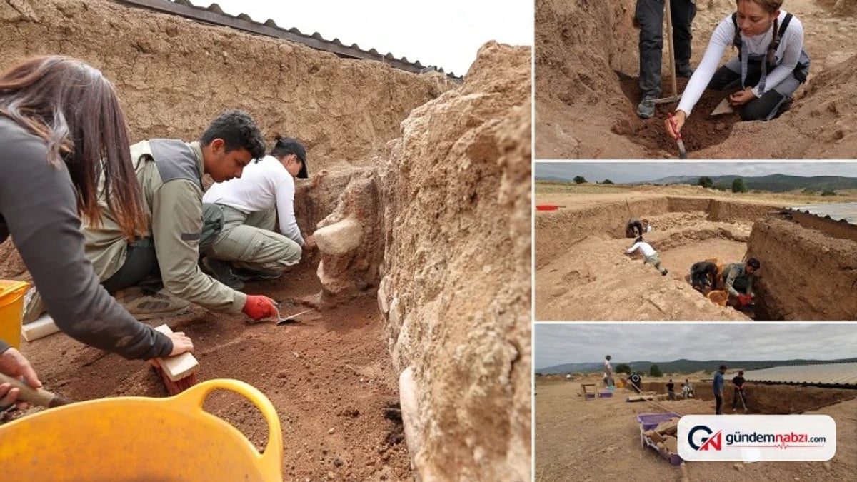 Çorum Şapinuva'da Hitit yapısında kurban izleri bulundu