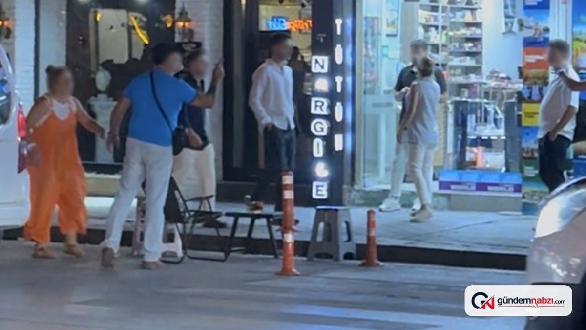 Eskişehir'de sokak ortasında tehdit savurdu
