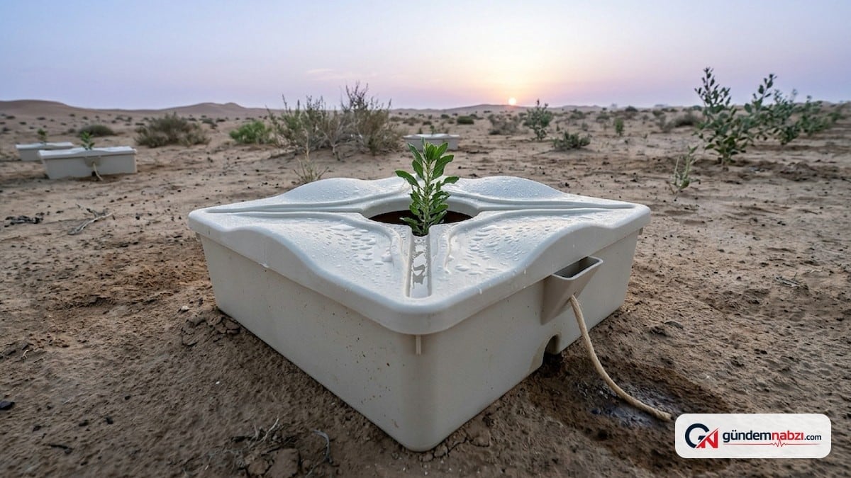 Groasis Waterboxx çöllerde ağaç yetiştiriyor