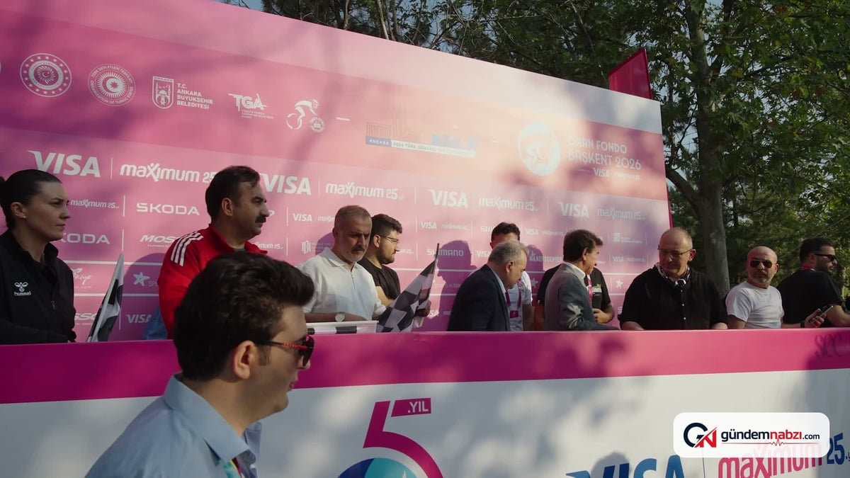 Ankara'da Gran Fondo Başkent bisiklet yarışının şampiyonları belli oldu