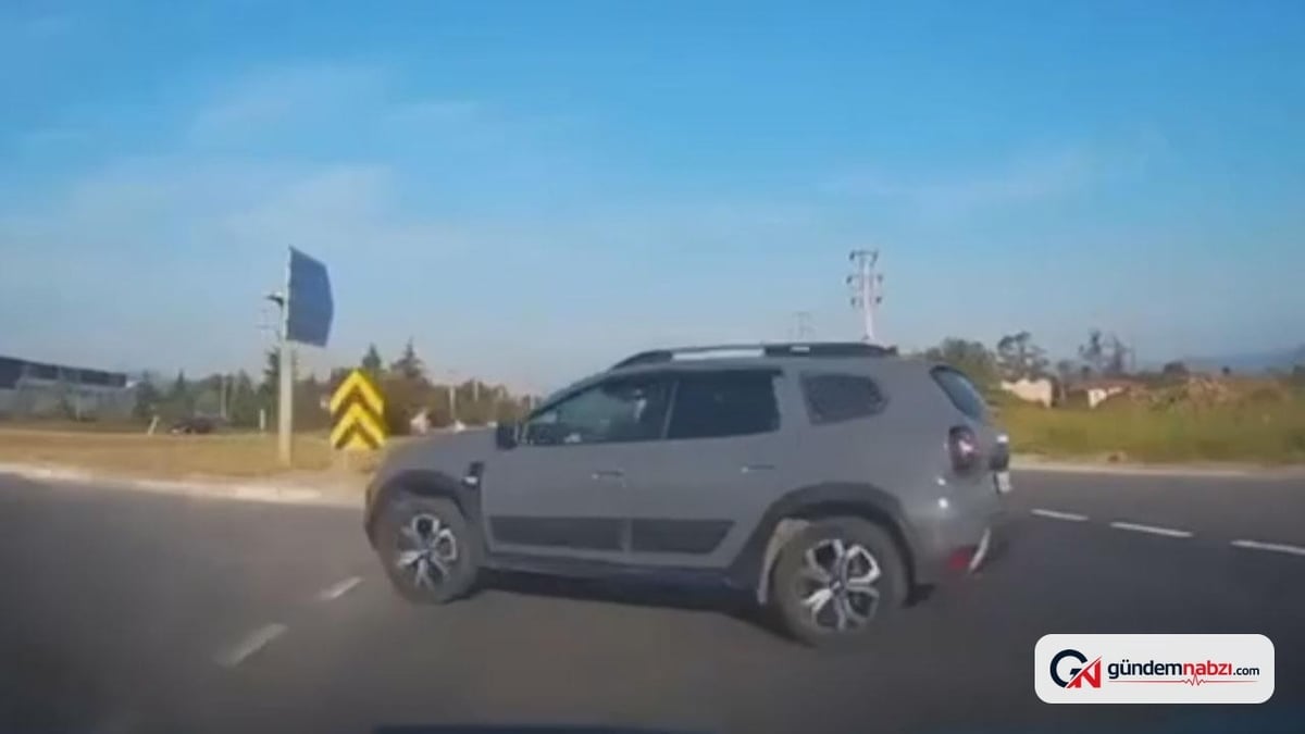Düzce'de otomobil cipe çarptı: 5 kişi yaralandi