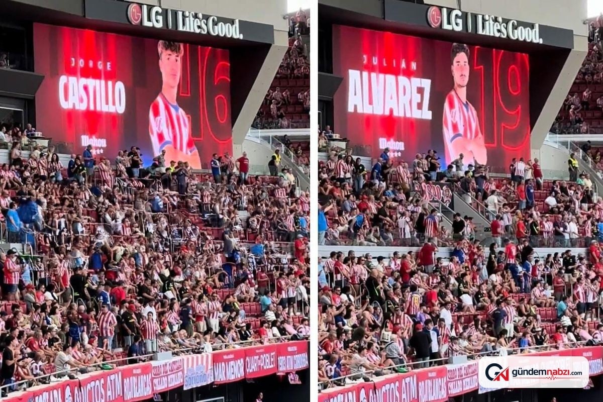 Atletico Madrid taraftarları Julian Alvarez'i yuhaladı