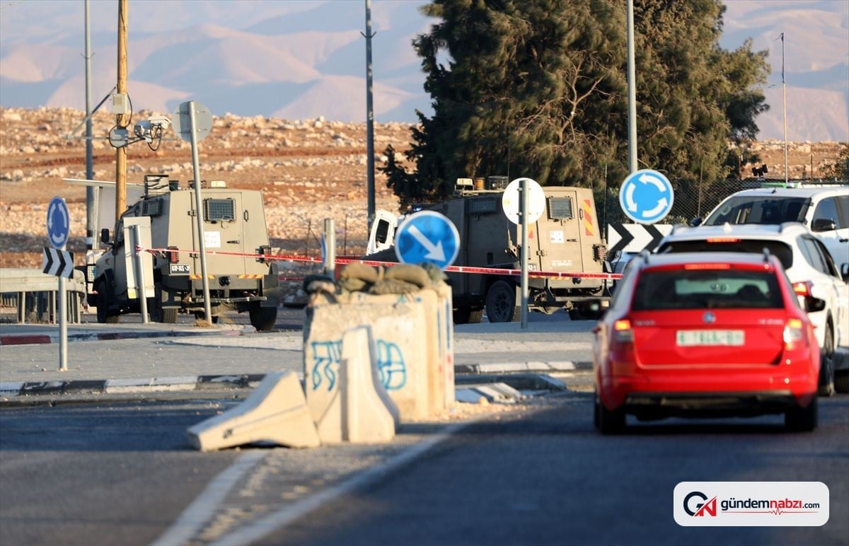 Ramallah yakınlarında Filistinli vuruldu