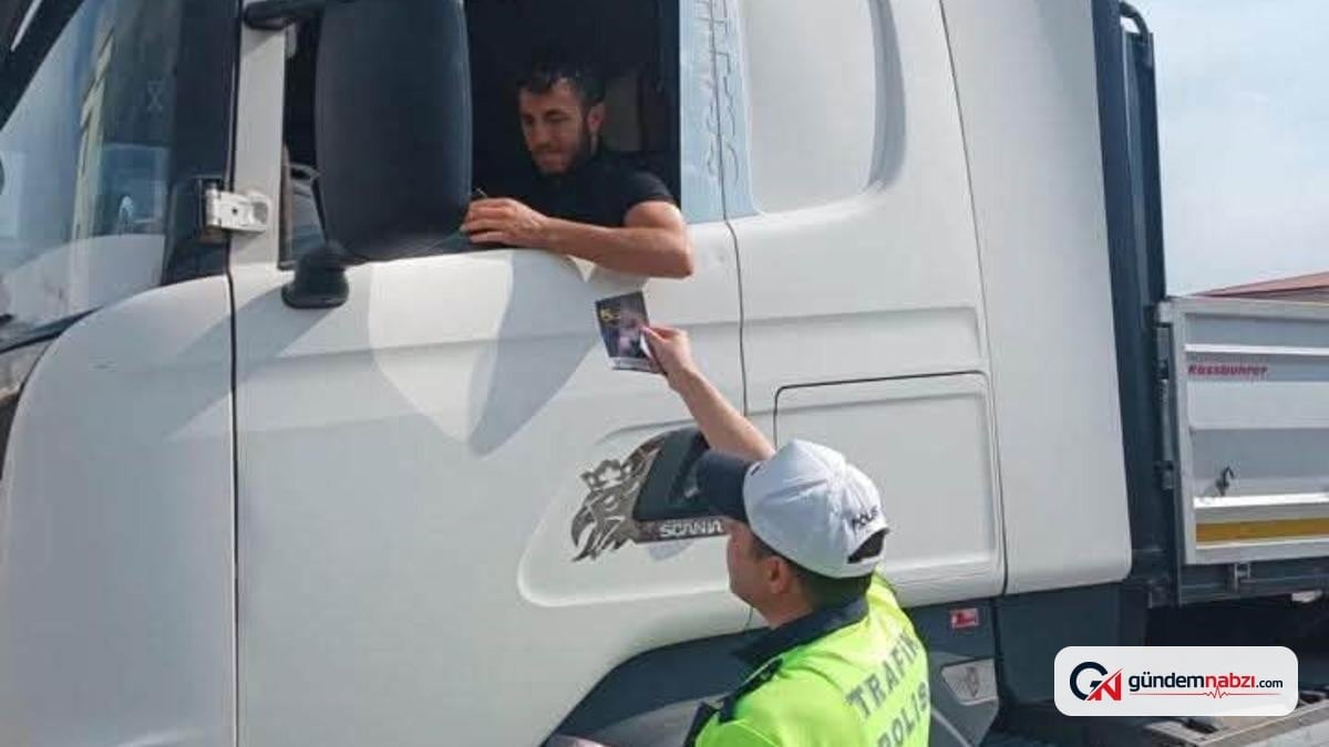 Erzincan'da 3 bin 38 sürücüye trafik eğitimi verildi