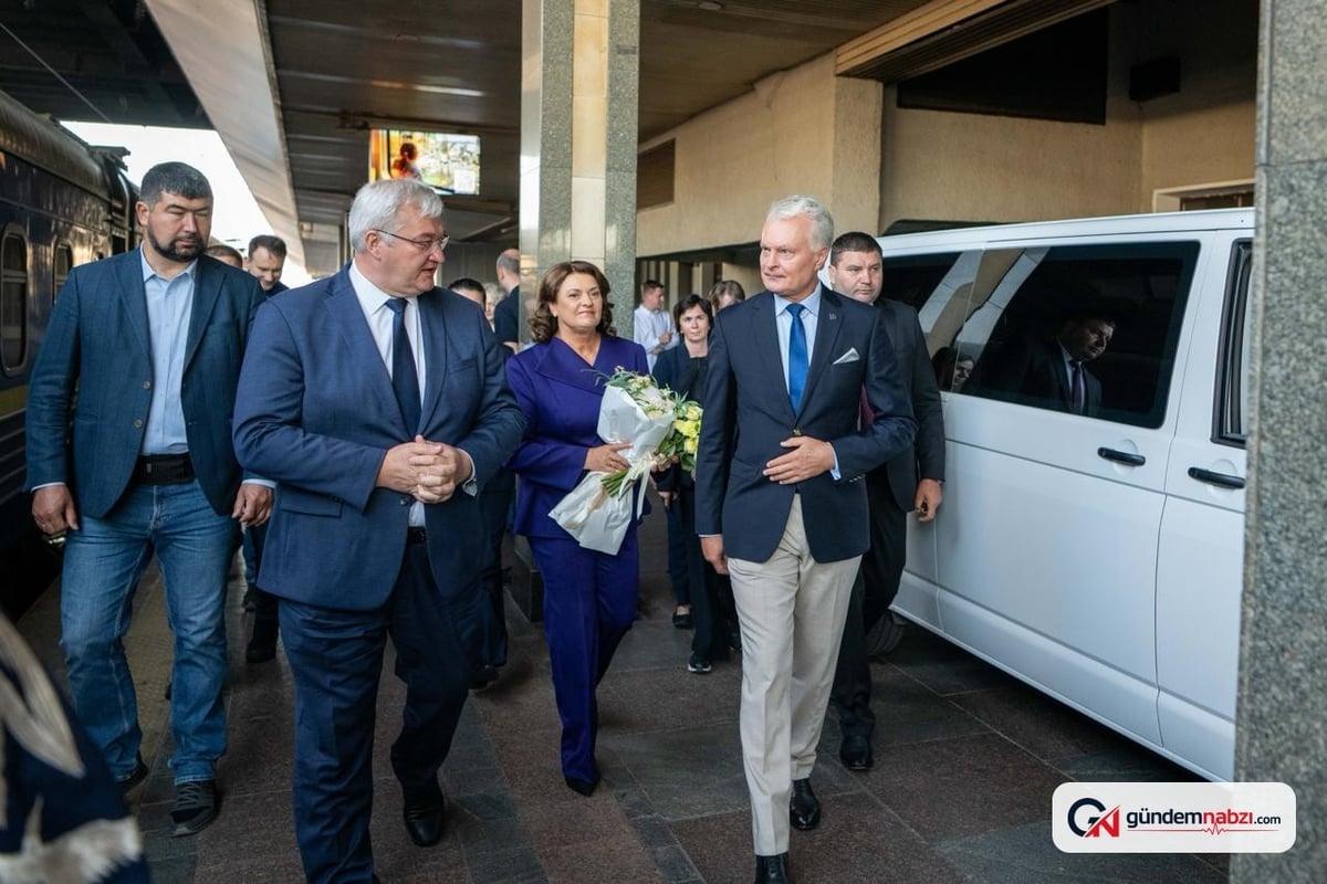 Nordik ve Baltık liderleri Kiev'e ulaştı