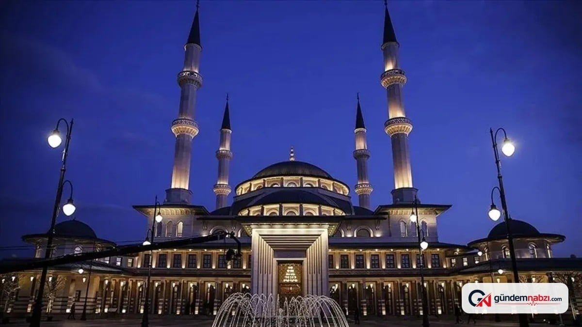 Beştepe Millet Camisi'nde Mevlid-i Nebi Programı düzenlenecek