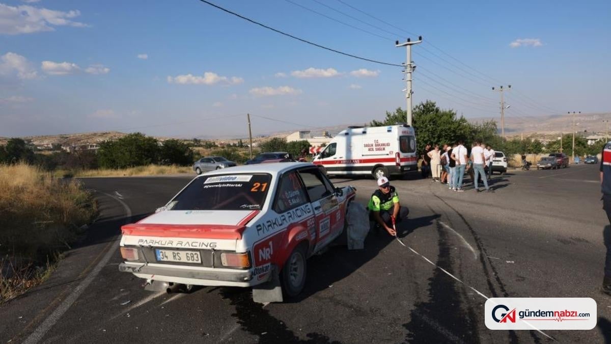 Kapadokya Rallisi'nde Kaza: 3 yaralı