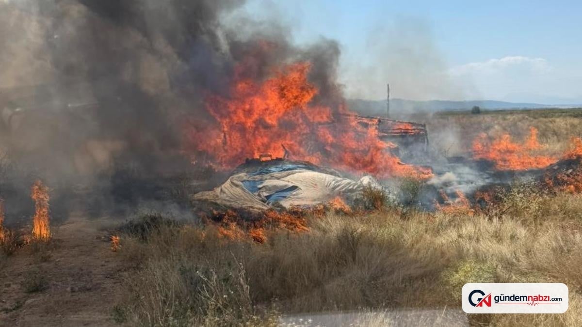 Konya Beyşehir’deki yangınlar ormana sıçramadan söndürüldü