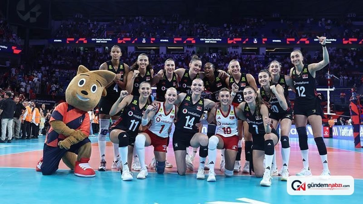 Filenin Sultanları, CEV Avrupa Voleybol Şampiyonası'nda 2'de 2 yaptı