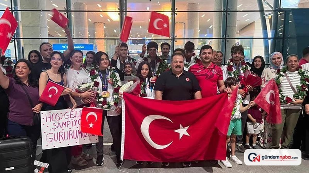 İşitme Engelli milli sporcular 33 madalyayla döndü