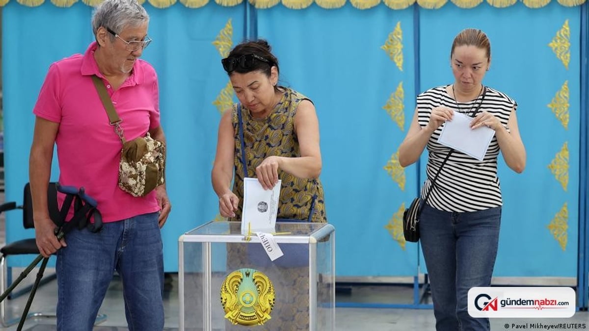 Kazakistan'da Adilet Partisi parlamento seçimini kazandı