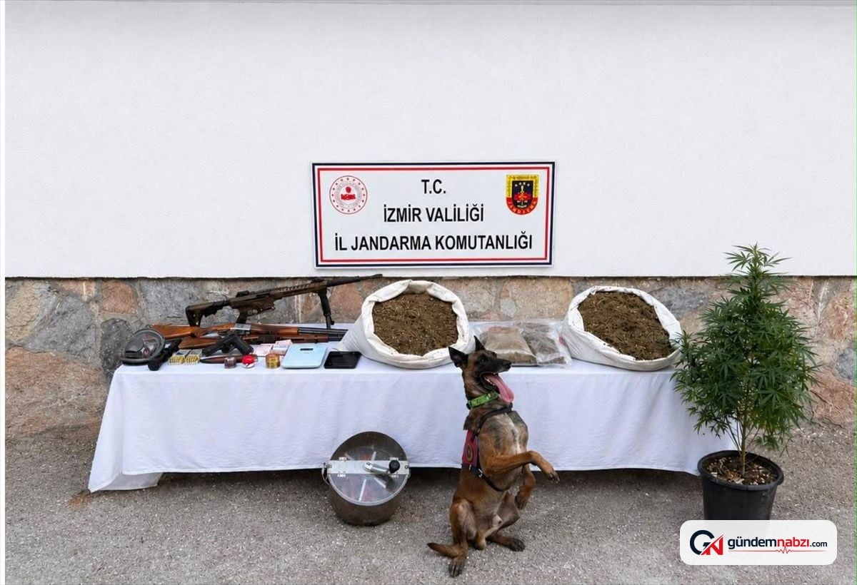 İzmir'in Urla ilçesinde uyuşturucu operasyonunda 7 gözaltı