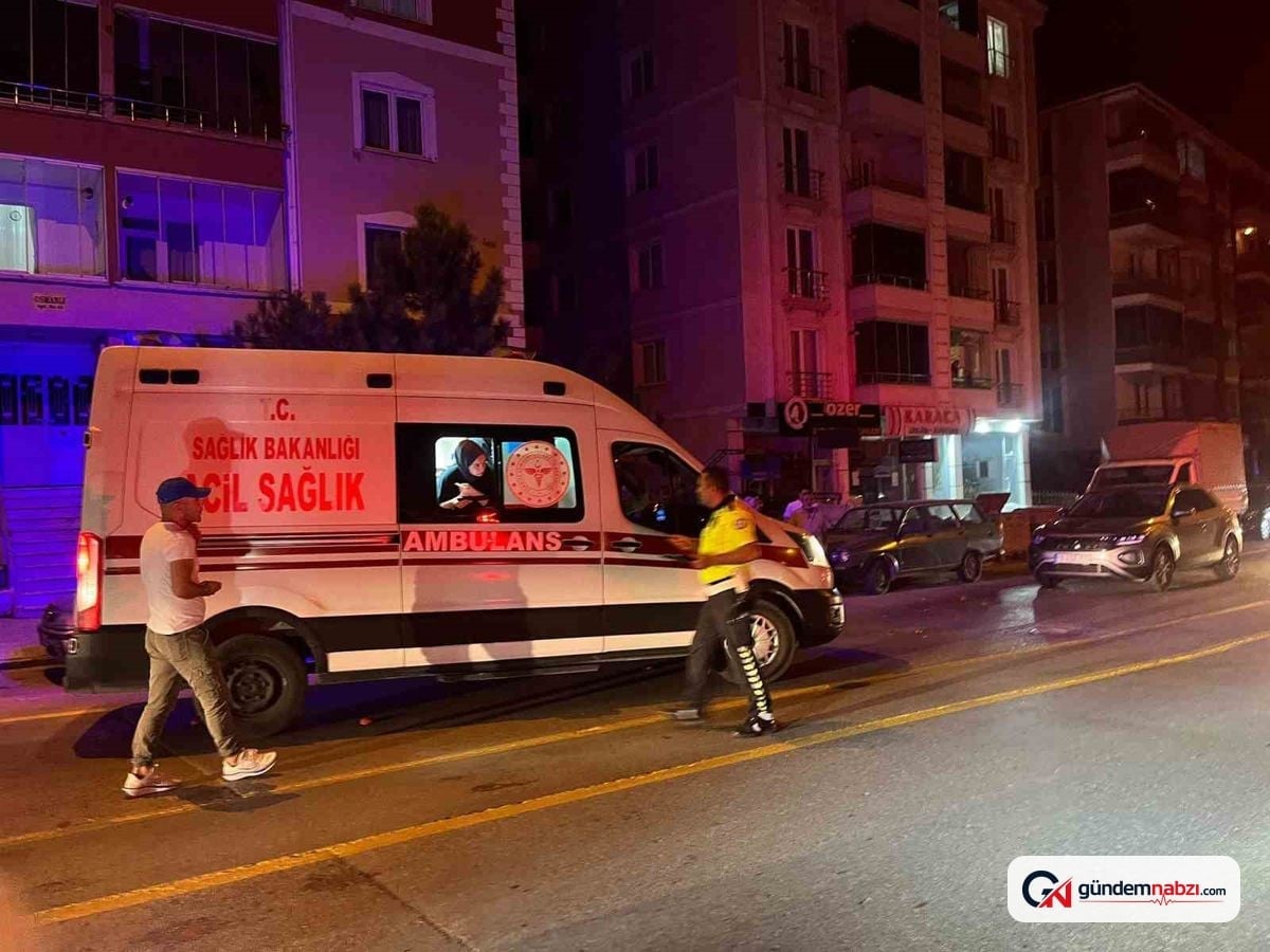 Çorum'da yaya otomobilin çarpması sonucu bir kişi yaralandı