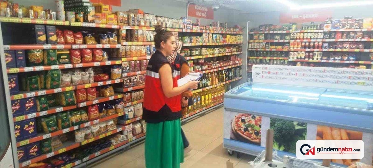 Kütahya Gediz'de gıda denetimleri devam ediyor