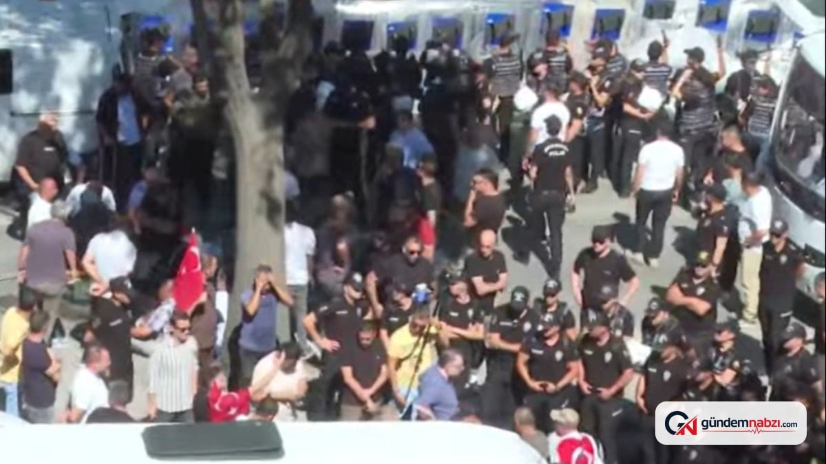 Ankara'da gaziler otobüslere bindirildi