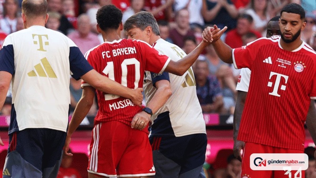 Bayern Münih'te Jamal Musiala antrenmanlara dönüyor