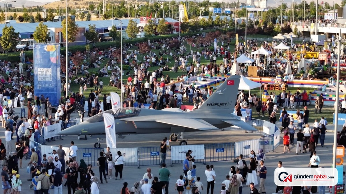 Konya Bilim Festivali 400 bin ziyaretçiyi ağırladı