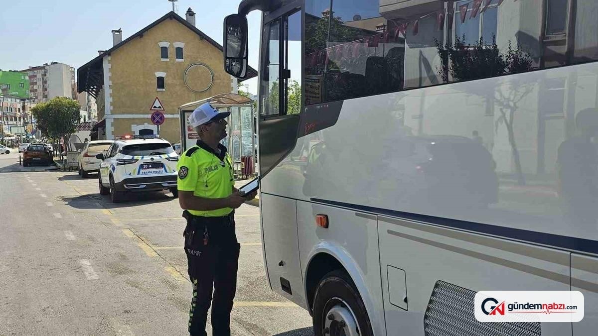Balıkesir Bandırma'da trafik denetimleri arttı, 71 bin 728 araç kontrol edildi