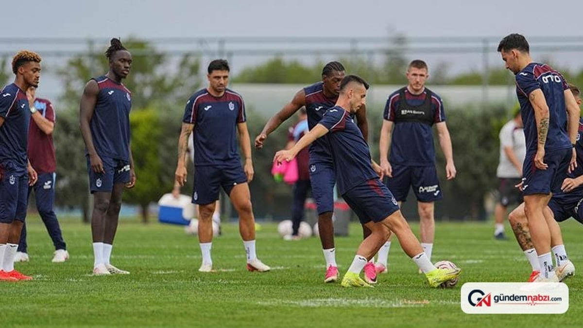 Trabzonspor Ferencvaros maçına hazırlandı